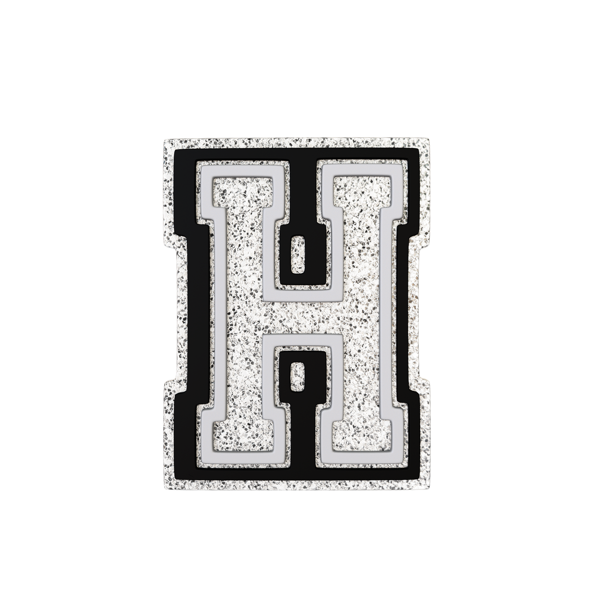 Budz | Silver Letter H image 1